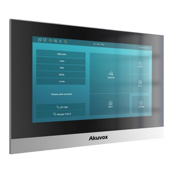 Akuvox C315 Series Admin Manual