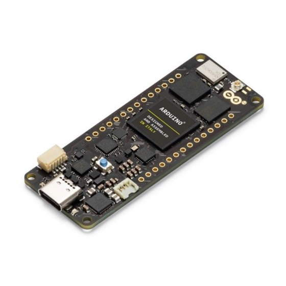 Arduino Portenta H7 Product Reference Manual