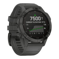 Garmin Fenix 6 Owner's Manual