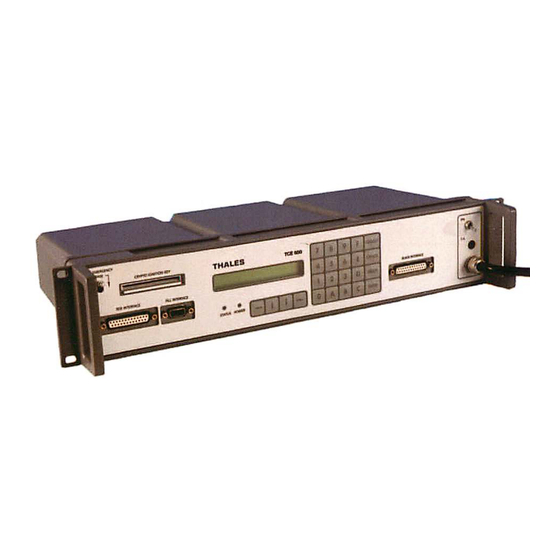 Thales Cryptel-IP CE 621 Quick Reference Manual