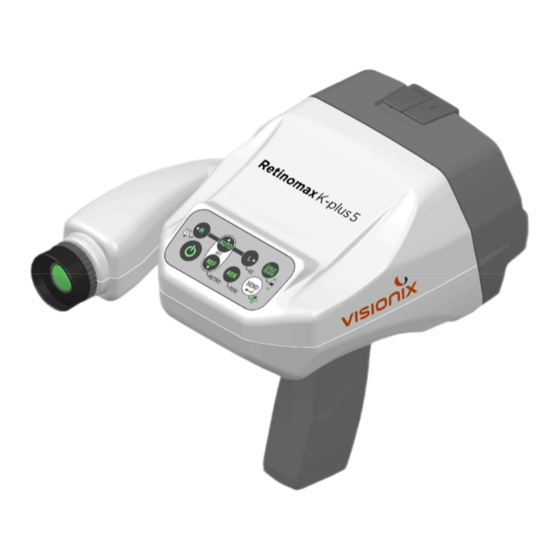 Visionix Retinomax K-PLUS 5 User Manual
