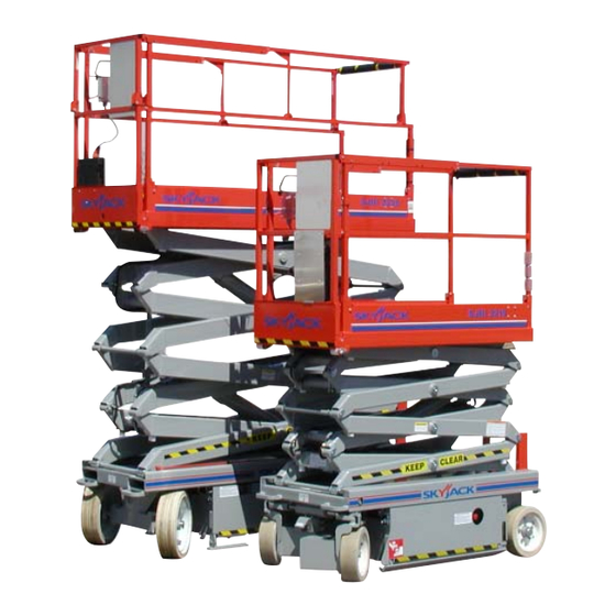 Skyjack SJM Series Operating Manual