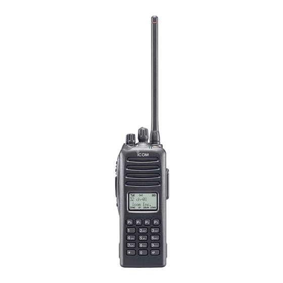 Icom IC-F70DS Instruction Manual