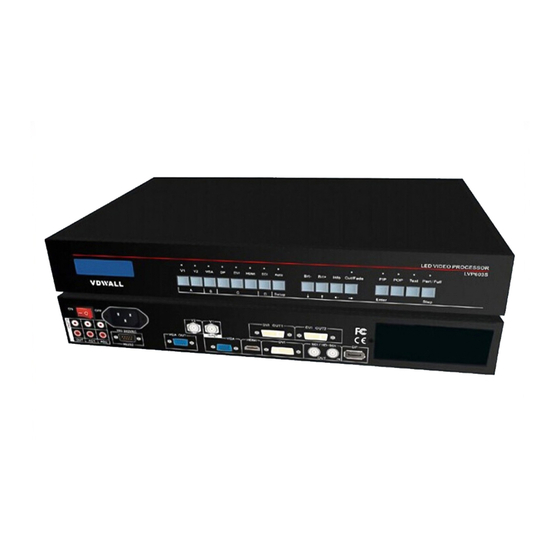 Vdwall LVP603S User Manual