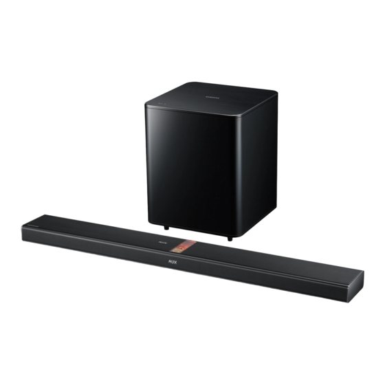 Samsung Crystal Surround Air Track HW-F750 User Manual