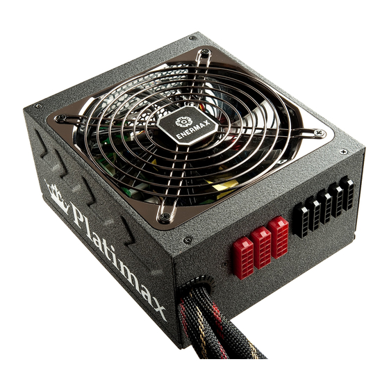 ENERMAX Platimax EPM1000EWT User Manual