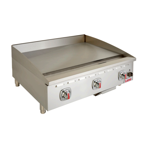 Lang 424T Gas Griddle Manuals