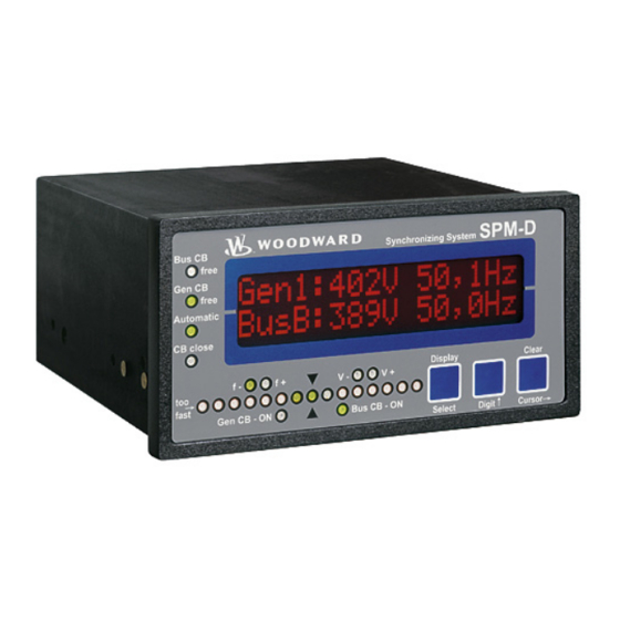 Woodward SPM-D1145B/LSR Manual