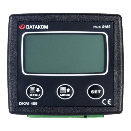 Datakom DKM-409 Manual
