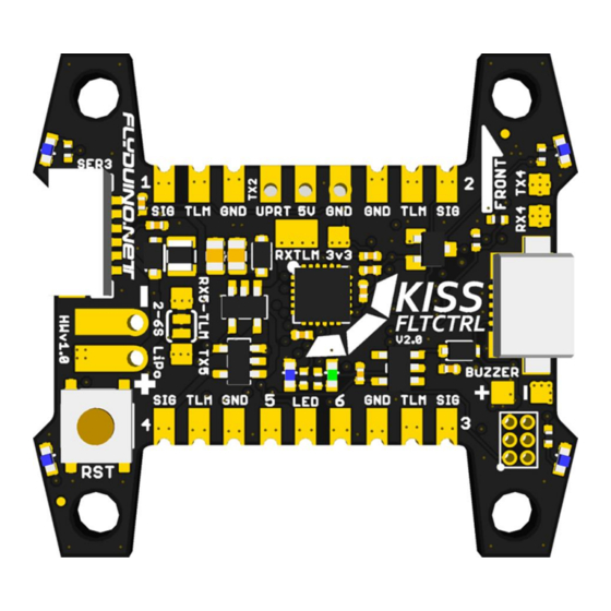 KISS FLTCTRL Flyduino KISS Flight Controller V2 Manual