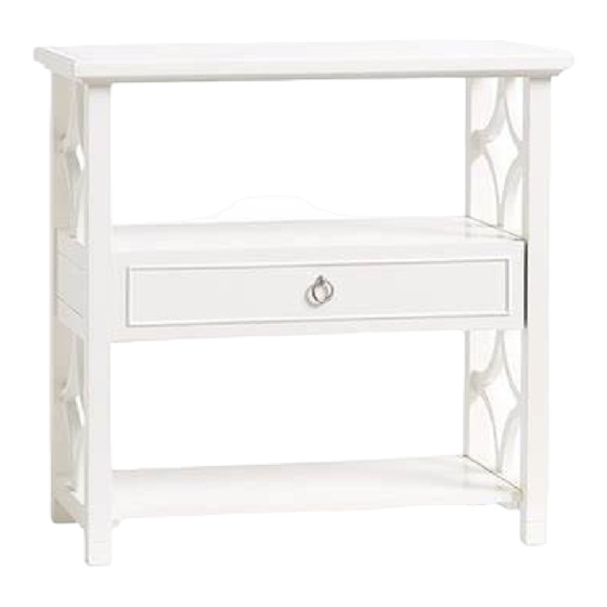 pottery barn kids REGENCY BOOKCASE Manual