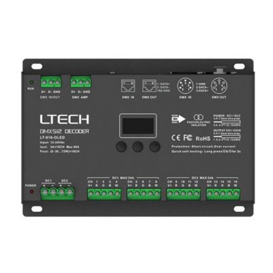 Ltech LT-912-OLED Manual