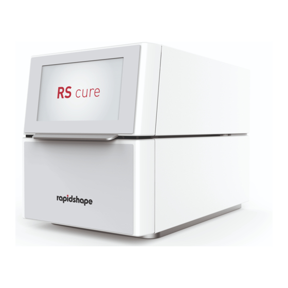 Rapid Shape RS cure Original Operating Instructions