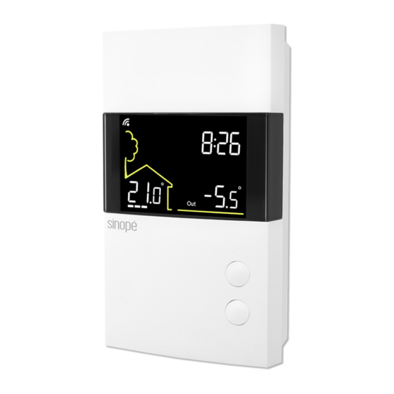 Sinope TH1300ZB-C4 Installation Manual
