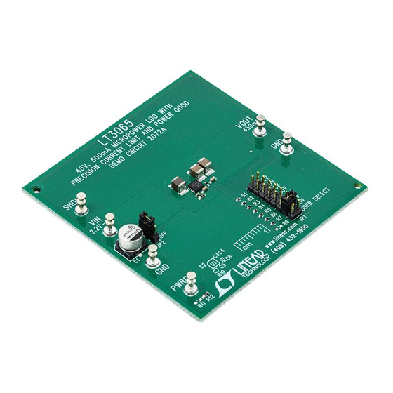 Linear Technology DC2072A Demo Manual