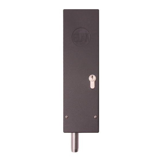Elka E 205 Installation And Operating Instructions Manual