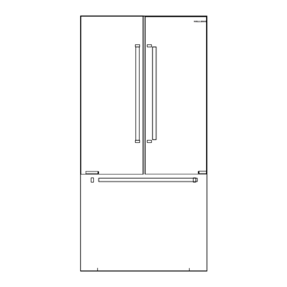 Hallman HRFSFDBM36SS Instruction Manual