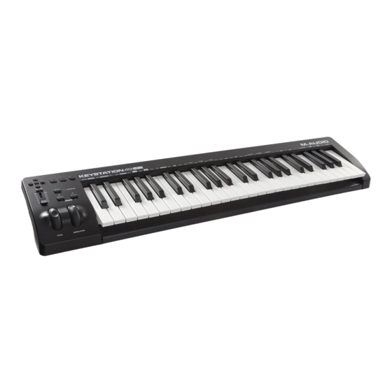 M-Audio KEYSTATION 49 MK3 User Manual