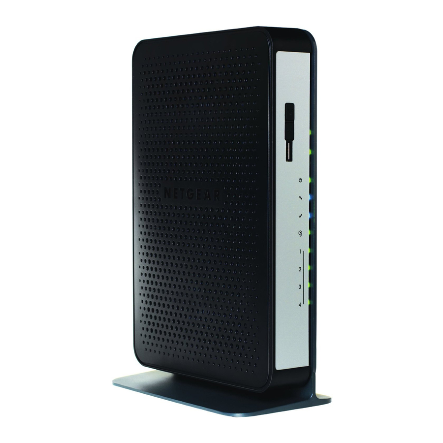NETGEAR N450 (N450/CG3000Dv2) Manual