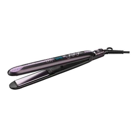 Philips HP8339/00 Hair Straightener Manuals