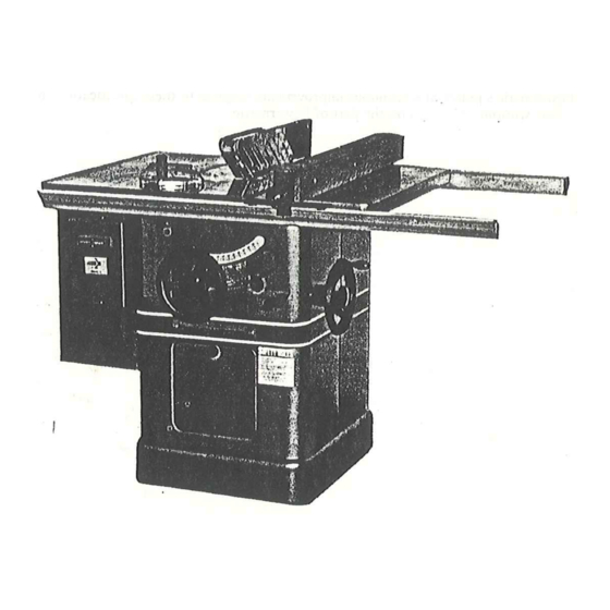 Powermatic 66 Operating Instructions Manual