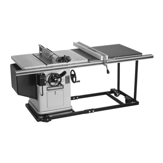 Powermatic 66 Instruction Manual & Parts List