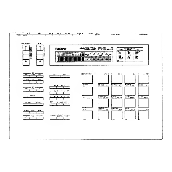Roland R-8 MK II Owner's Manual