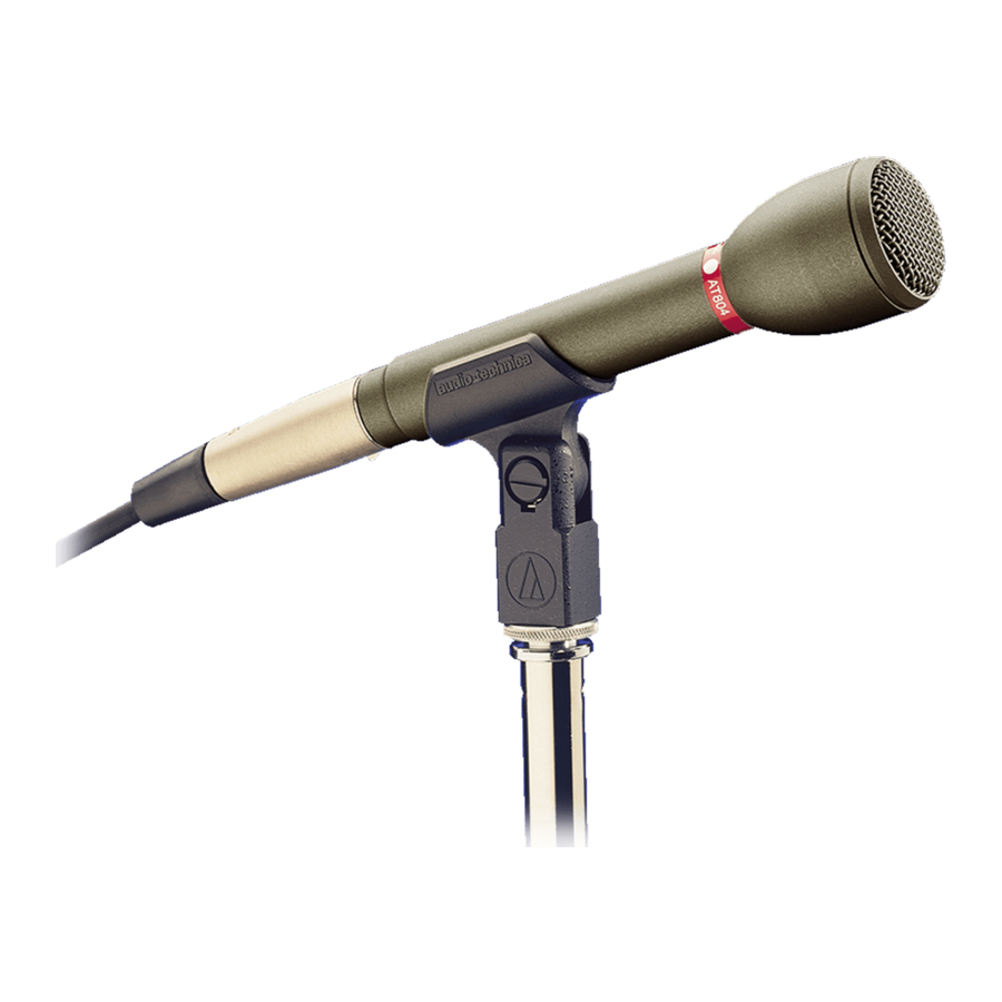 Audio Technica OMNIDIRECTIONAL DYNAMIC AT804 Specifications
