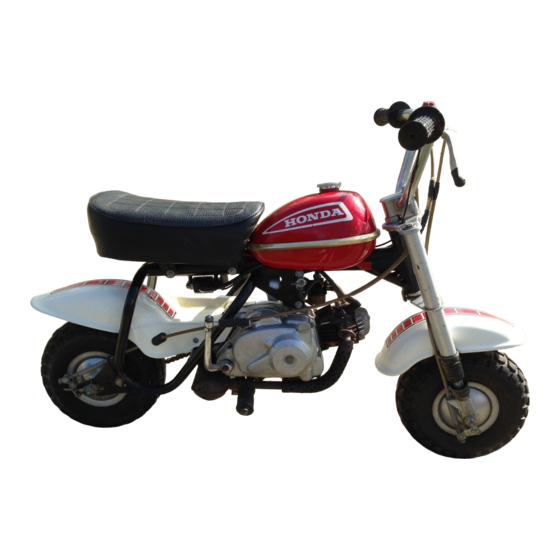 Honda QA50 Owner's Manual