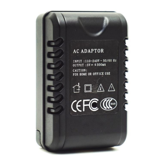 Mini Gadgets TravelACWifi1080 User Manual