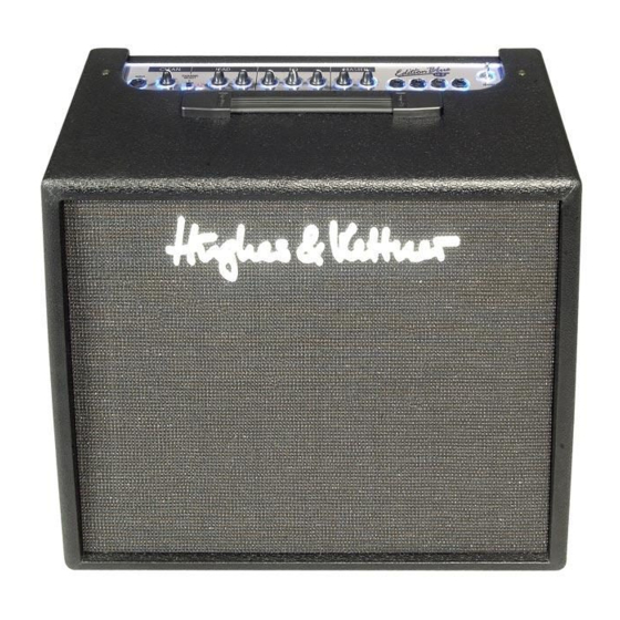 Hughes & Kettner Edition Blue 60-R Series Service Documents