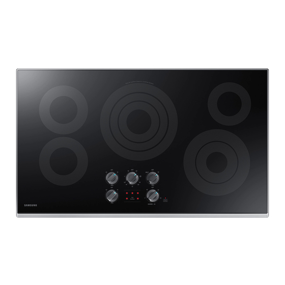 Samsung NZ36K6430R Series Cooktop Manuals