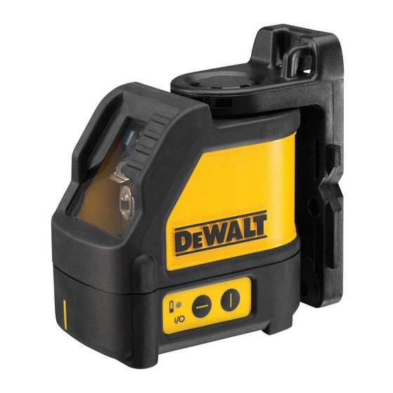DeWalt LaserChalkLine DW088K-AR Instruction Manual