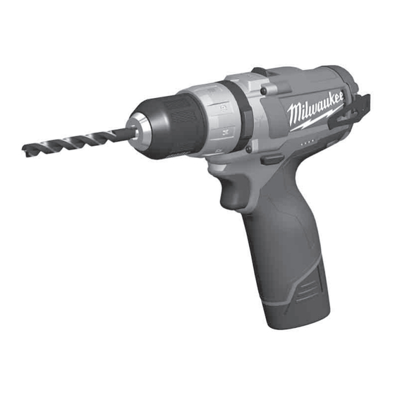 Milwaukee M12 CPD-202X Original Instructions Manual