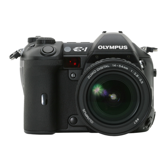 Olympus E-1 Pocket Manual