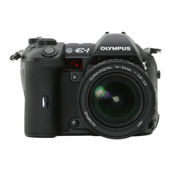 Olympus E-1 Reference Manual
