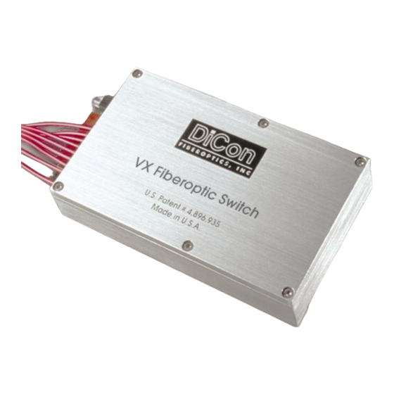 Dicon VX500 Operation Manual