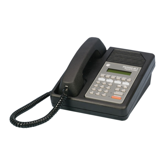 GAI-Tronics IPE2500A User And Installation Manual