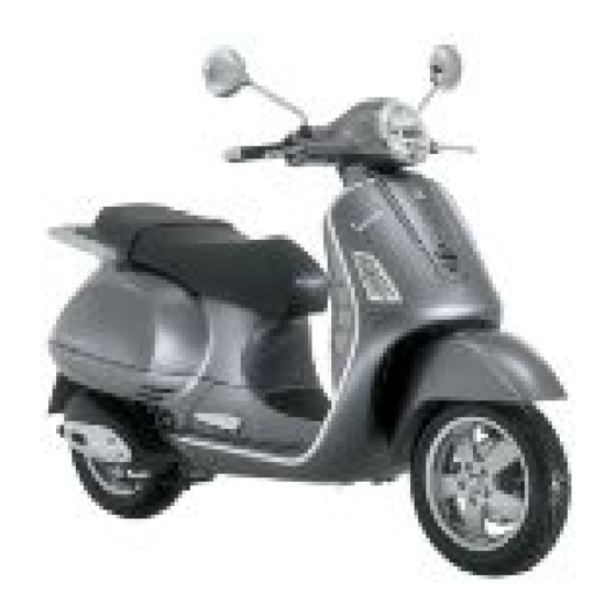 VESPA GT 200 Manuals