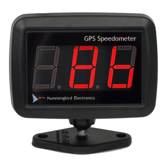 Hummingbird HMSS1000BB Warnings And Safety Instructions