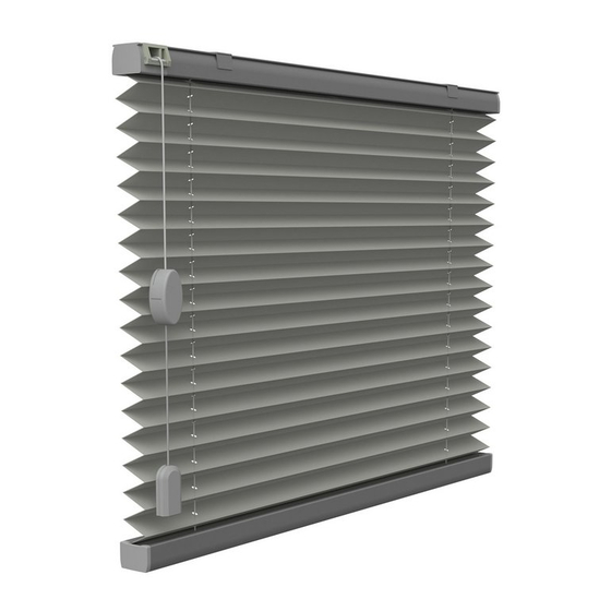 woundwo PLEATED BLIND Window Blinds Manuals