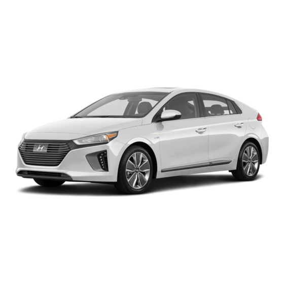 Hyundai IONIQ ELECTRIC 2019 Manual
