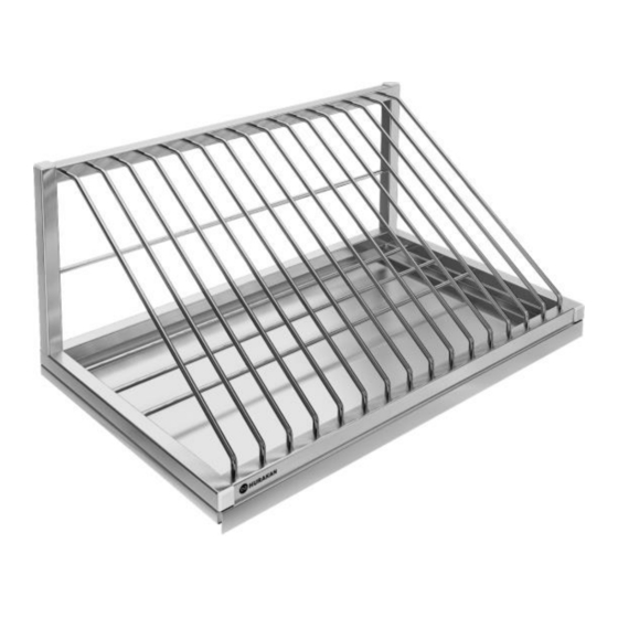 User Manuals: HURAKAN HKN KWSB Shelf Chopping Boards