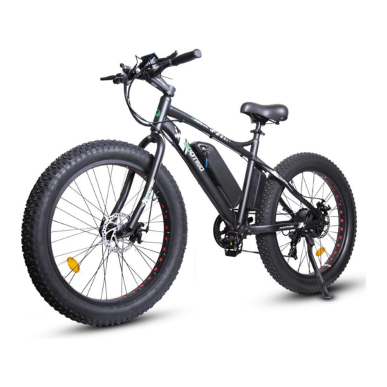 Ecotric FAT26S900-MB Series Manual