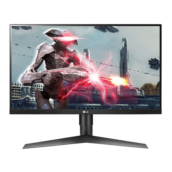 LG UltraGear 27GL650F-B.AAU Owner's Manual