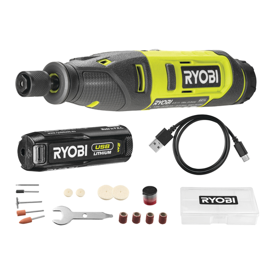 Ryobi RRT4 Manual