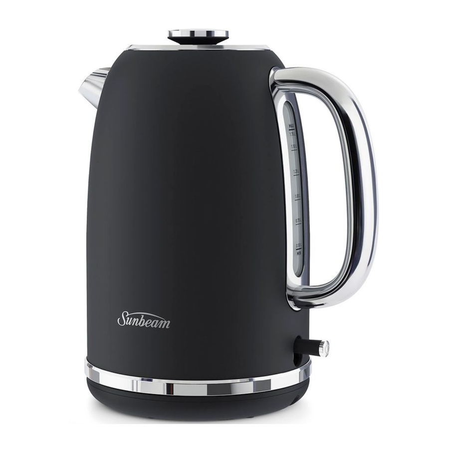 Sunbeam ALINEA KE2700 - Kettle Manual