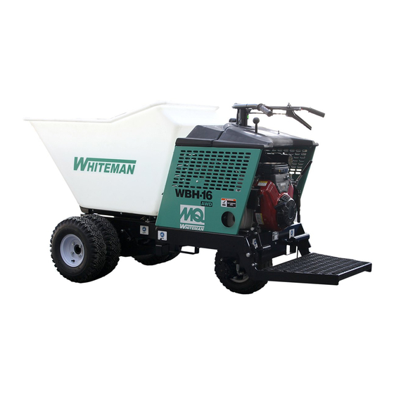 MULTIQUIP WHITEMAN Series Operation Manual