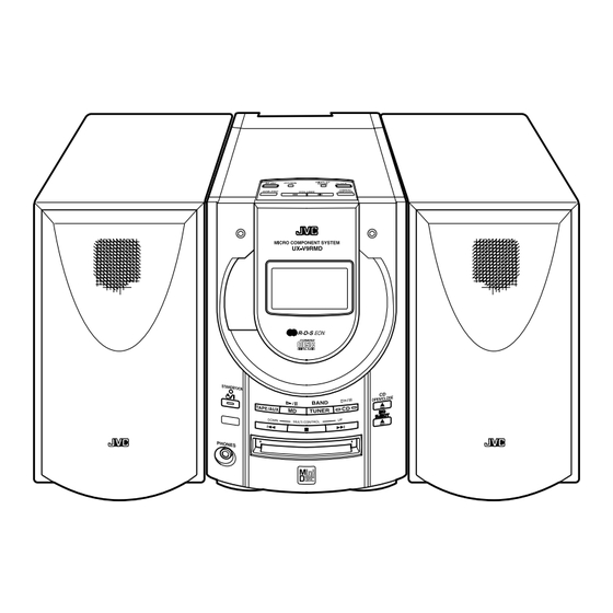 JVC RM-RXUV9RMD Instructions Manual