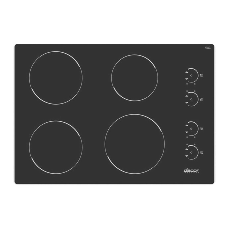 Dacor RNCT304 Installation Instructions Manual